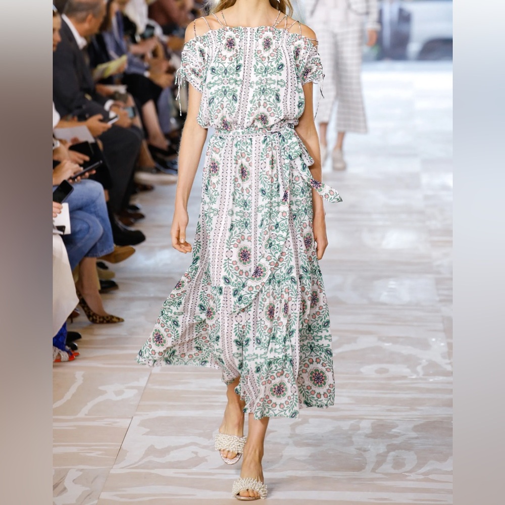 Tory Burch garden party midi dress